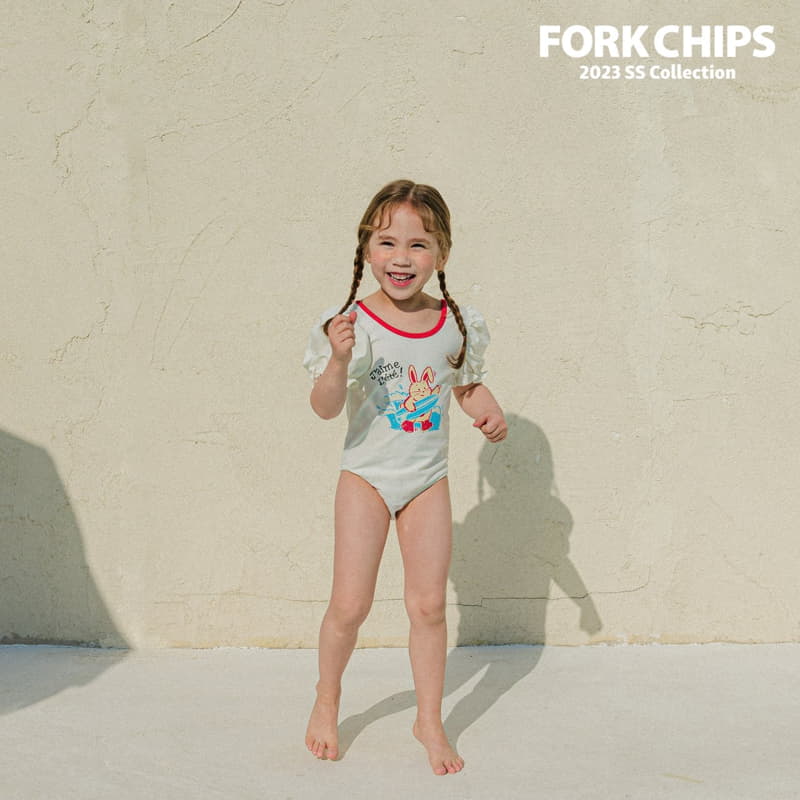 Fork Chips - Korean Children Fashion - #childofig - Frill Swim Hat - 12