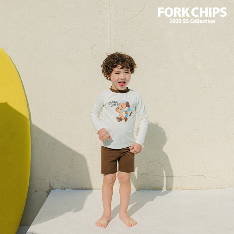 Fork Chips - Korean Children Fashion - #childofig - Sand Swim Cap - 10