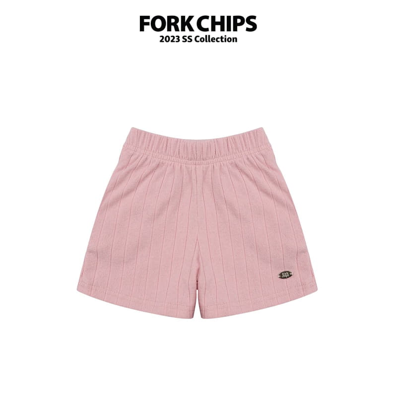Fork Chips - Korean Children Fashion - #childrensboutique - Wish Rib Shorts - 2