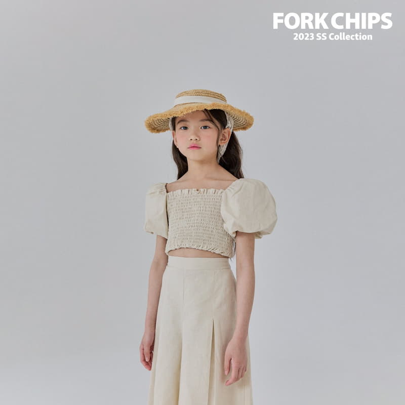 Fork Chips - Korean Children Fashion - #designkidswear - Shopy Wide Pants - 12