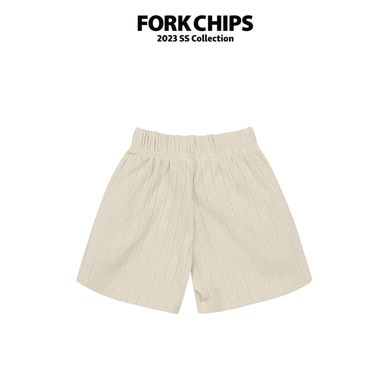 Fork Chips - Korean Children Fashion - #designkidswear - Wish Rib Shorts - 3