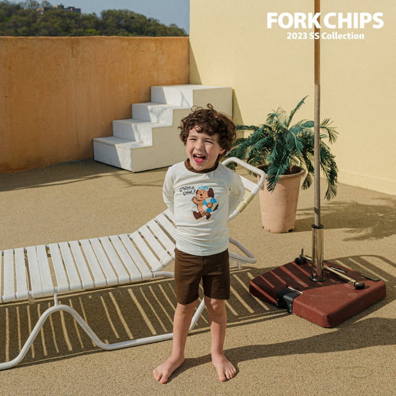Fork Chips - Korean Children Fashion - #discoveringself - Sand Puppy Rashguard - 12