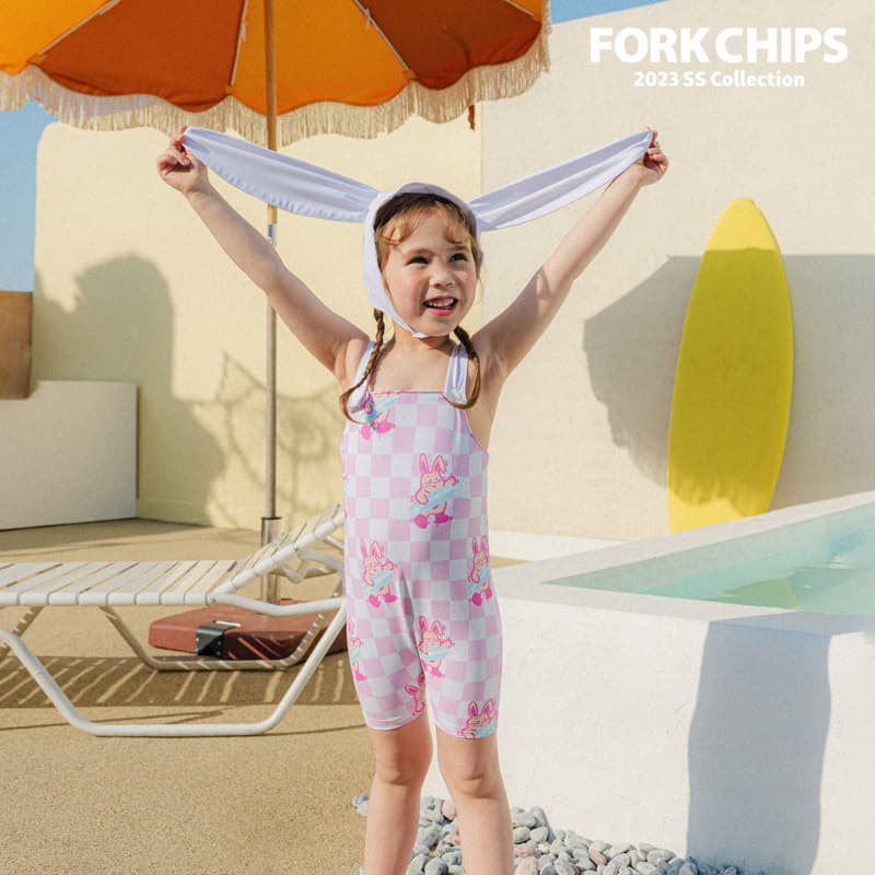 Fork Chips - Korean Children Fashion - #discoveringself - Animal Rashguard - 10