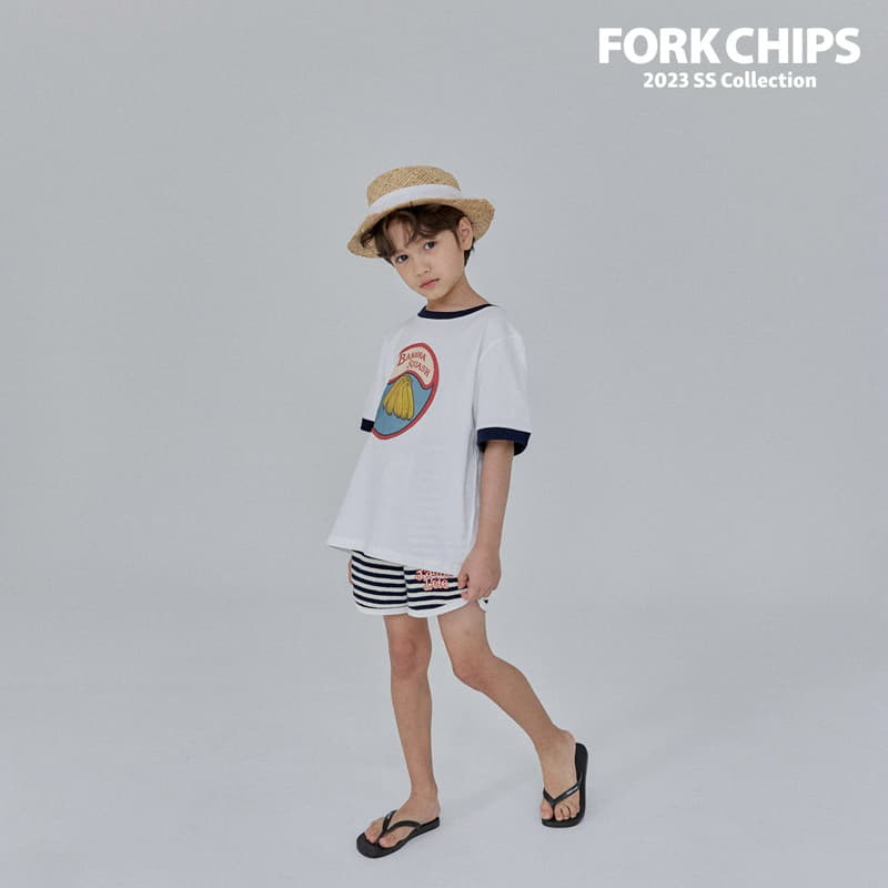 Fork Chips - Korean Children Fashion - #fashionkids - Fruit Tee - 11