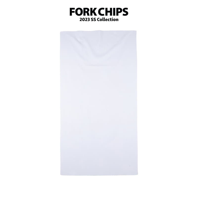 Fork Chips - Korean Children Fashion - #fashionkids - Chips Beach Towel - 2