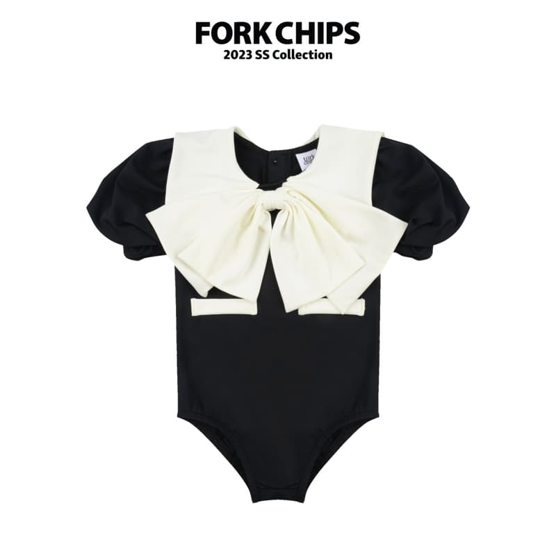 Fork Chips - Korean Children Fashion - #fashionkids - Kelly Swimwear
