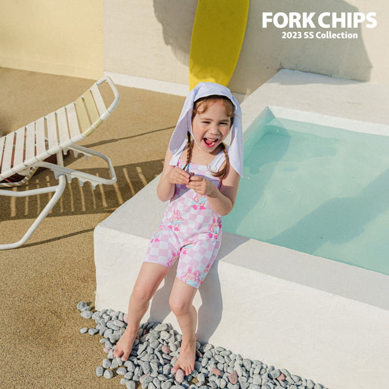Fork Chips - Korean Children Fashion - #fashionkids - Animal Rashguard - 11