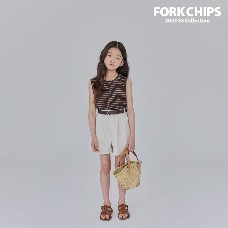 Fork Chips - Korean Children Fashion - #kidsshorts - Tim Half Shorts - 10