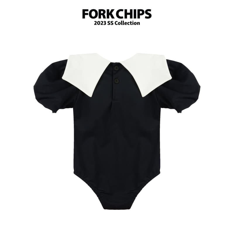 Fork Chips - Korean Children Fashion - #kidsshorts - Kelly Swimwear - 2