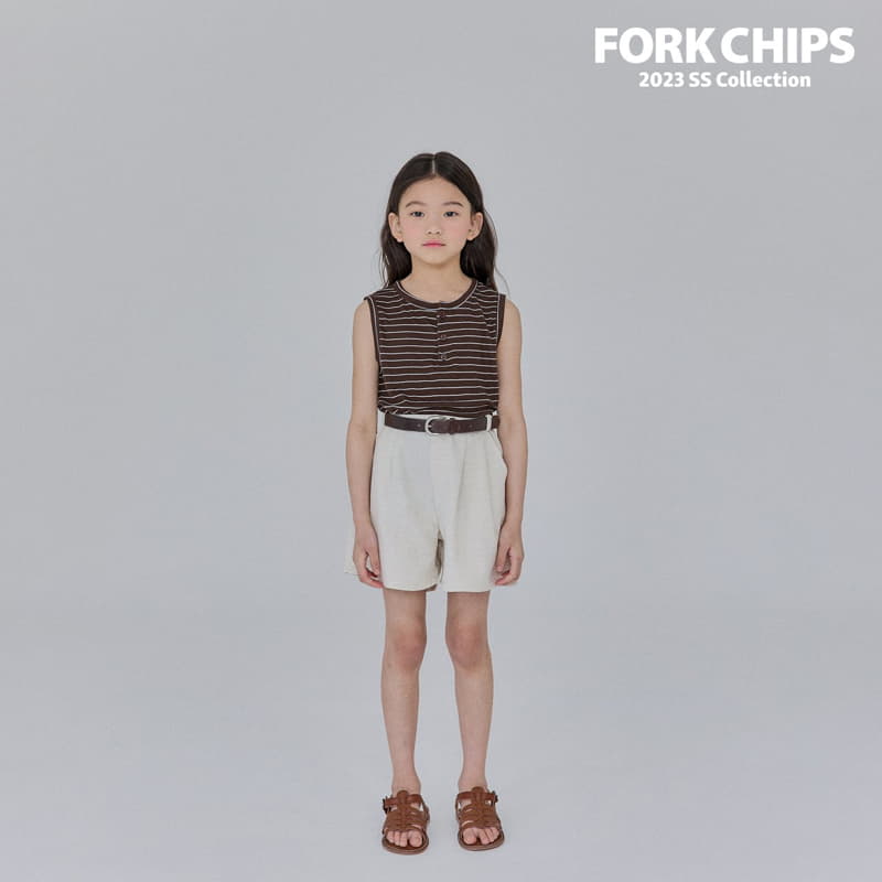 Fork Chips - Korean Children Fashion - #kidsstore - Tim Half Shorts - 11