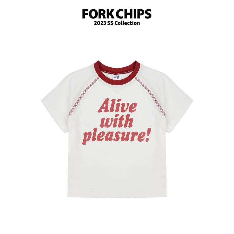 Fork Chips - Korean Children Fashion - #kidsstore - Alive Tee