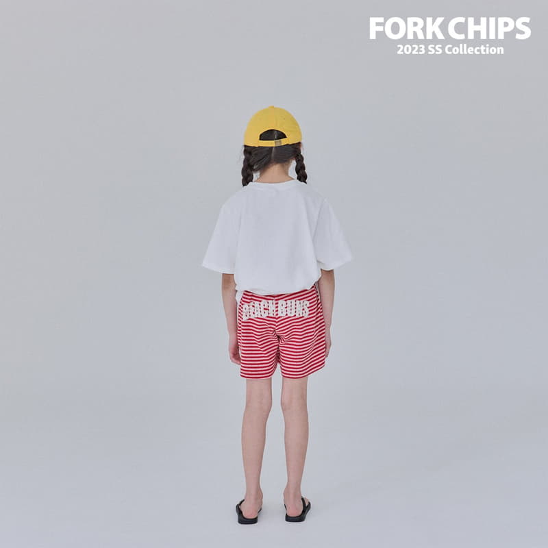 Fork Chips - Korean Children Fashion - #kidsstore - Beach Burn Pants - 8
