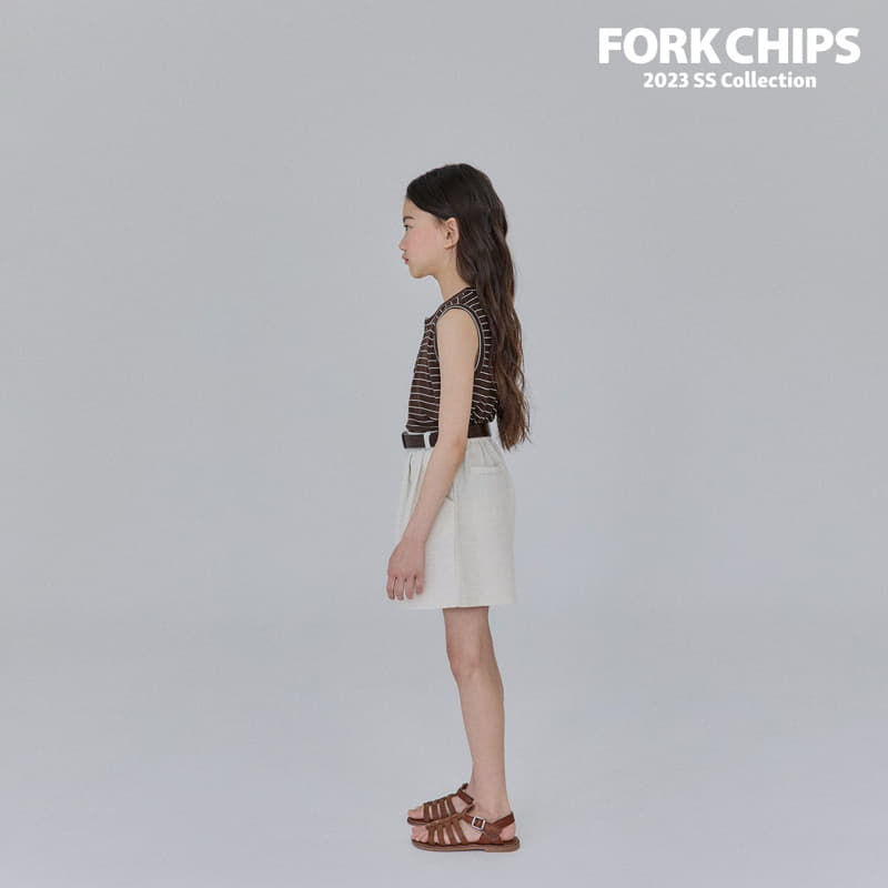 Fork Chips - Korean Children Fashion - #kidzfashiontrend - Tim Half Shorts - 12