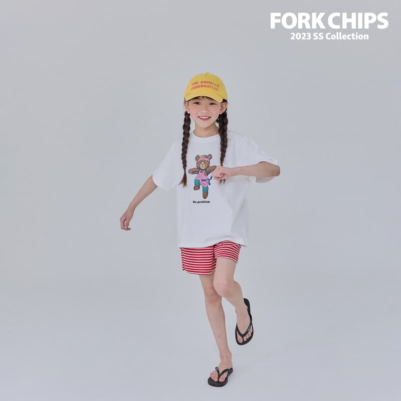 Fork Chips - Korean Children Fashion - #kidzfashiontrend - Beach Burn Pants - 9