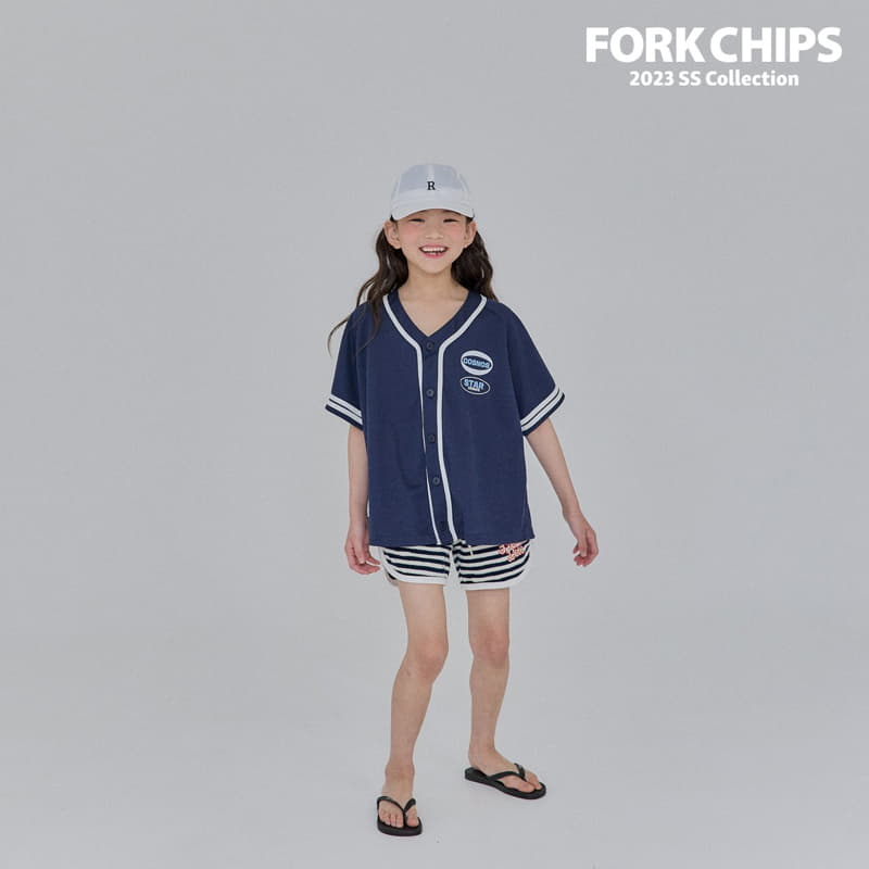 Fork Chips - Korean Children Fashion - #littlefashionista - Rising Mesh Shirt - 12
