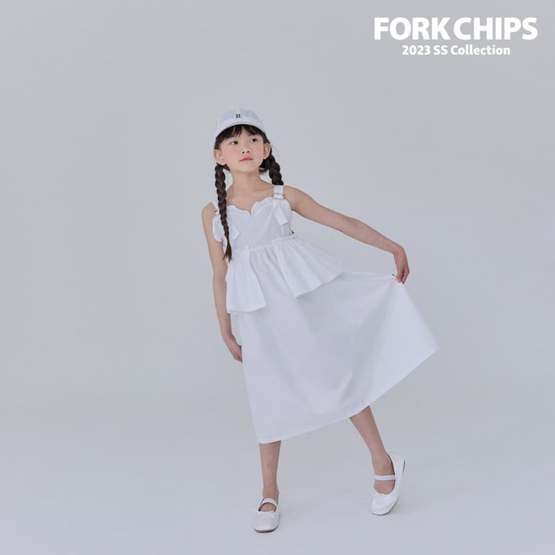 Fork Chips - Korean Children Fashion - #littlefashionista - Gloary Dungarees One-piece - 9