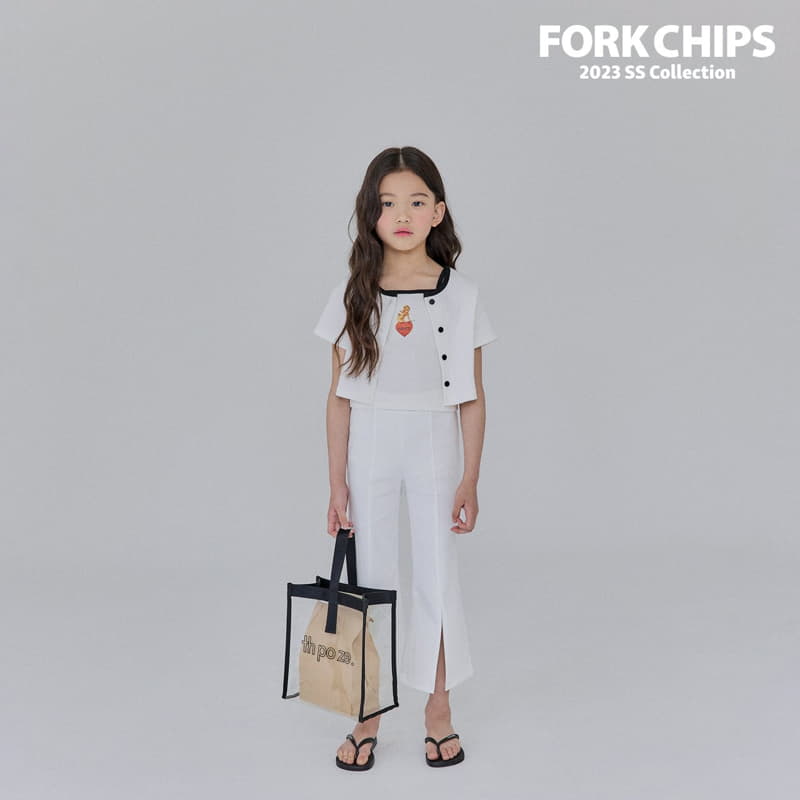 Fork Chips - Korean Children Fashion - #littlefashionista - Day Bootscut Leggings - 7