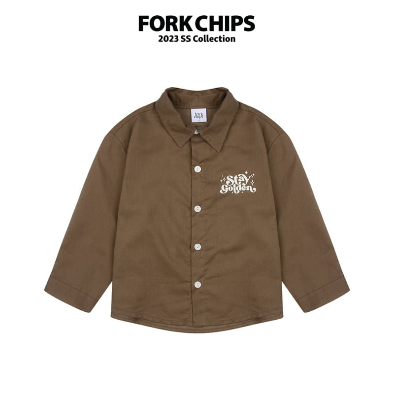 Fork Chips - Korean Children Fashion - #littlefashionista - Stay Shirt