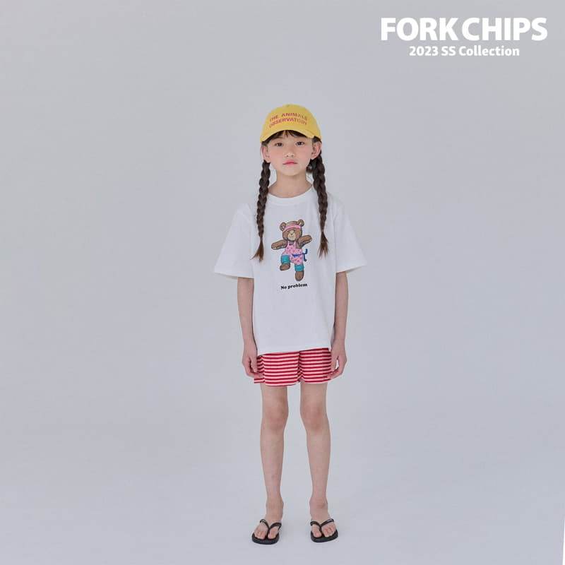 Fork Chips - Korean Children Fashion - #littlefashionista - Beach Burn Pants - 11