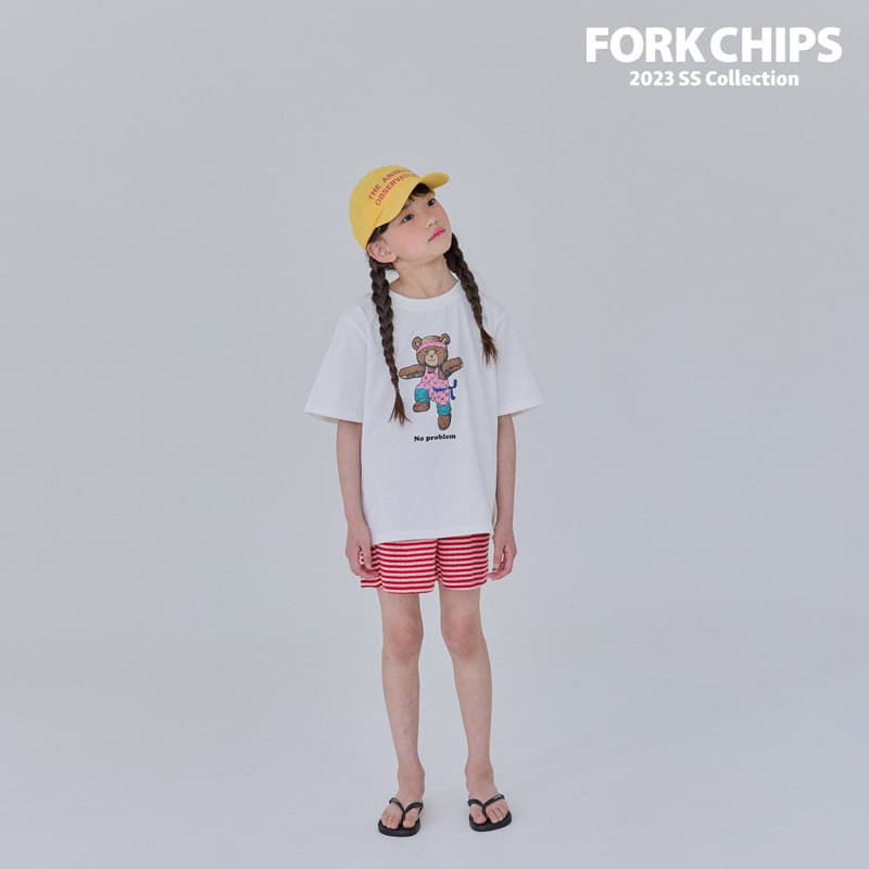 Fork Chips - Korean Children Fashion - #magicofchildhood - Beach Burn Pants - 12