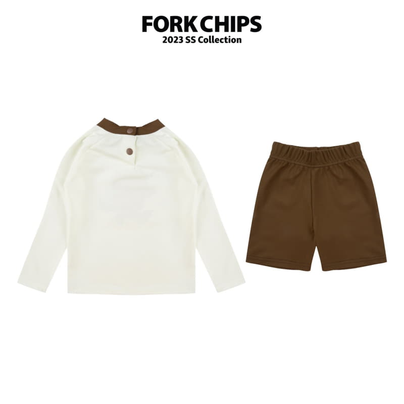 Fork Chips - Korean Children Fashion - #magicofchildhood - Sand Puppy Rashguard - 3