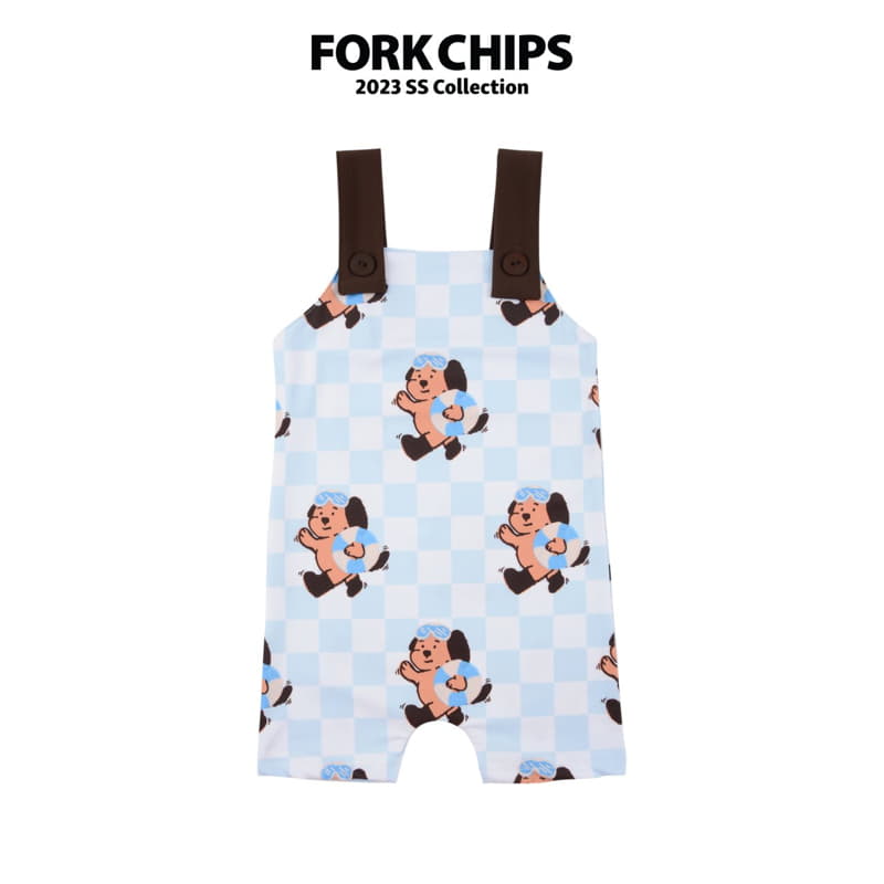 Fork Chips - Korean Children Fashion - #magicofchildhood - Animal Rashguard