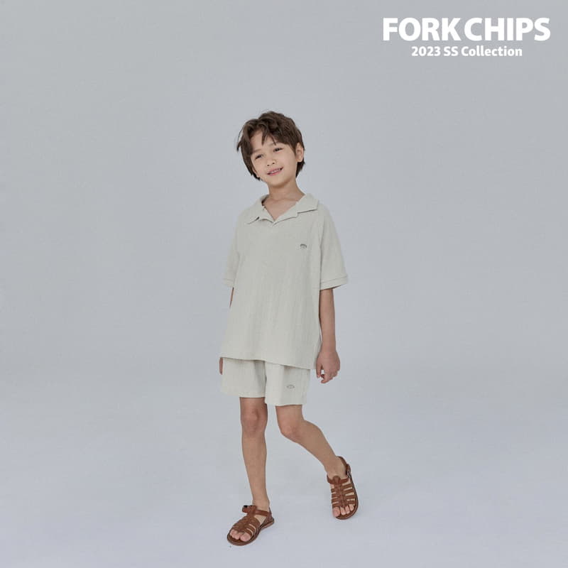 Fork Chips - Korean Children Fashion - #minifashionista - Wish Collar Tee - 11
