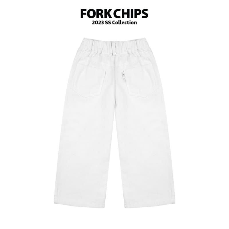Fork Chips - Korean Children Fashion - #minifashionista - Commom Pants
