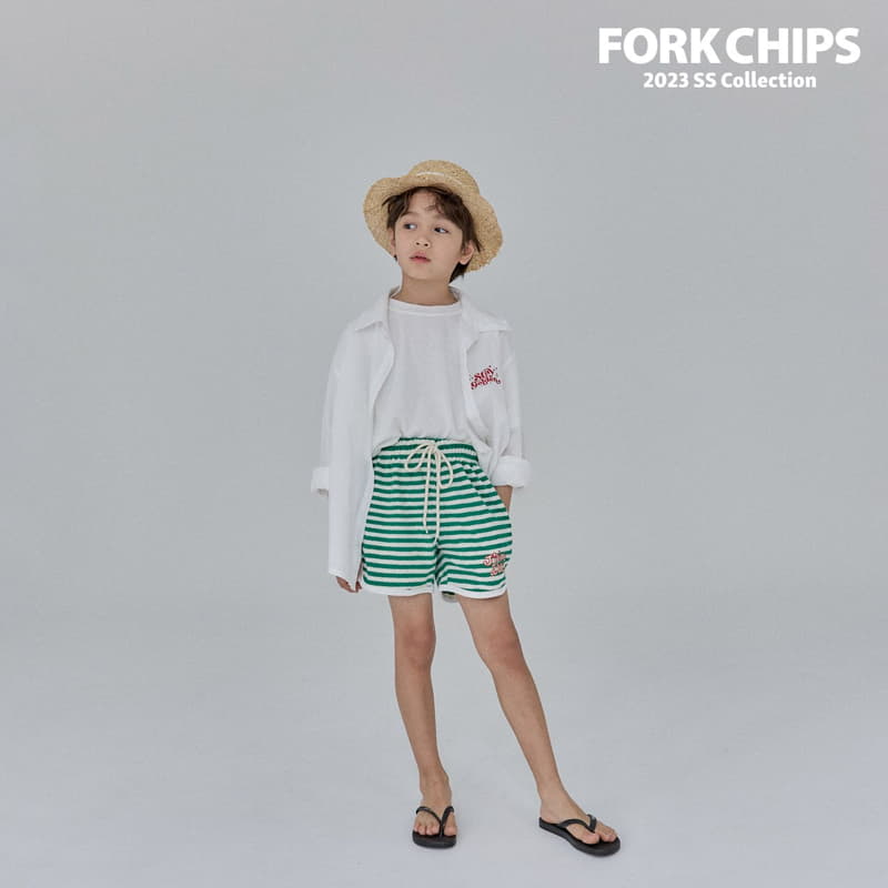 Fork Chips - Korean Children Fashion - #minifashionista - Atte Terry Pants - 12