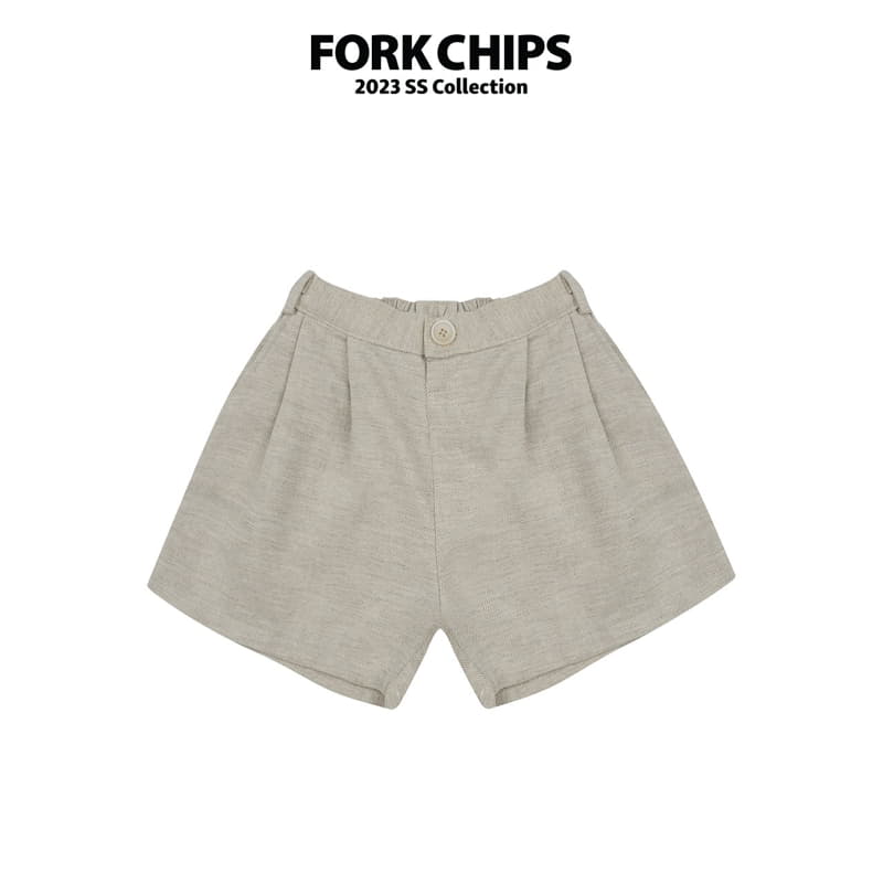 Fork Chips - Korean Children Fashion - #prettylittlegirls - Tim Half Shorts