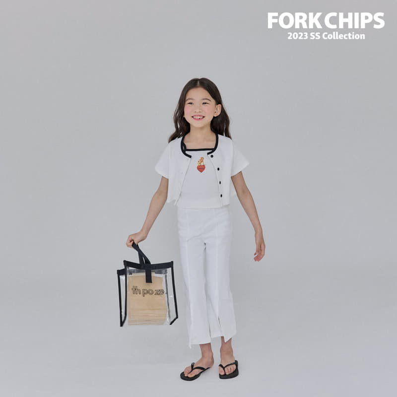 Fork Chips - Korean Children Fashion - #prettylittlegirls - Day Bootscut Leggings - 10
