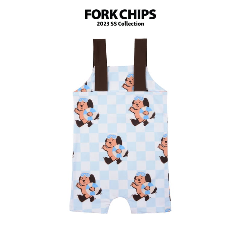 Fork Chips - Korean Children Fashion - #prettylittlegirls - Animal Rashguard - 3