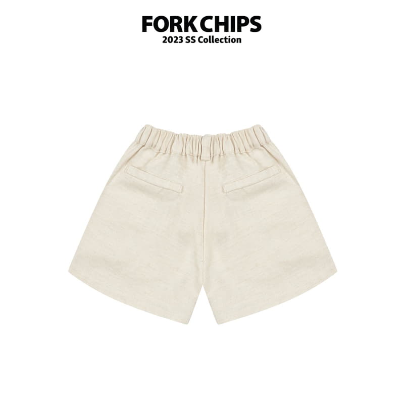 Fork Chips - Korean Children Fashion - #todddlerfashion - Tim Half Shorts - 2