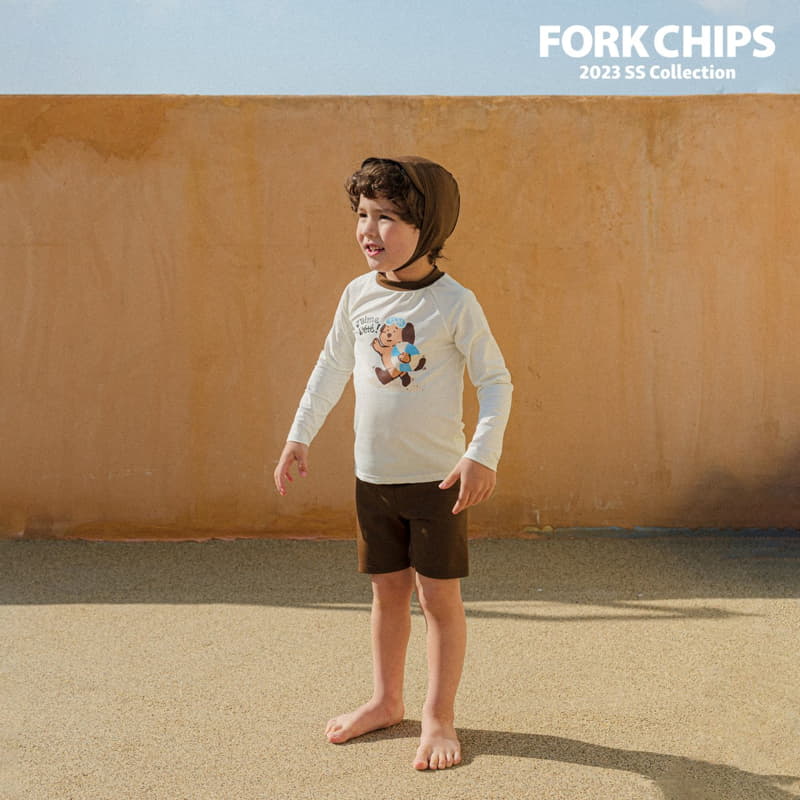 Fork Chips - Korean Children Fashion - #todddlerfashion - Sand Swim Cap - 7