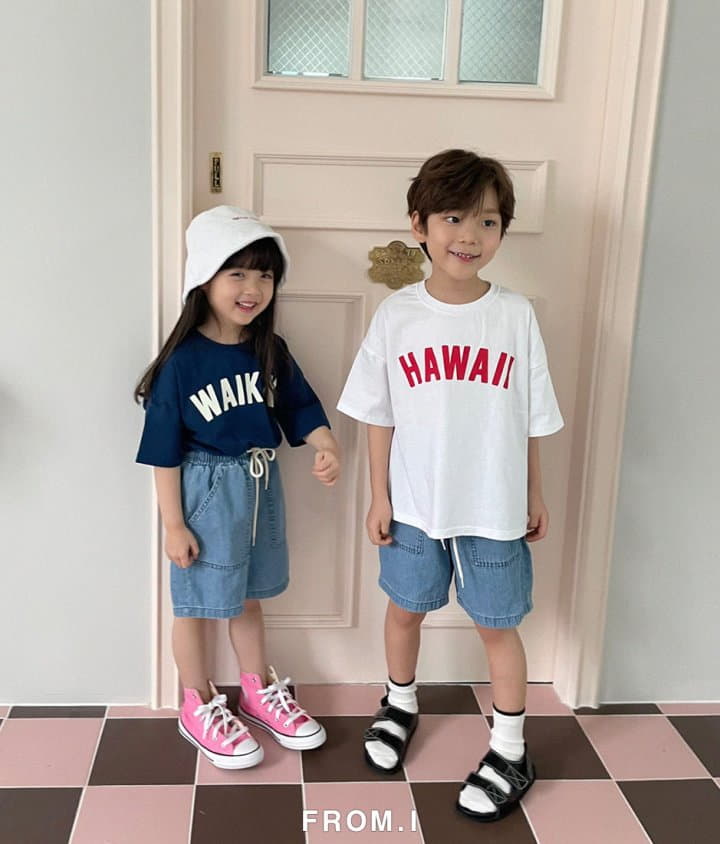 From I - Korean Children Fashion - #stylishchildhood - Hawaii Tee