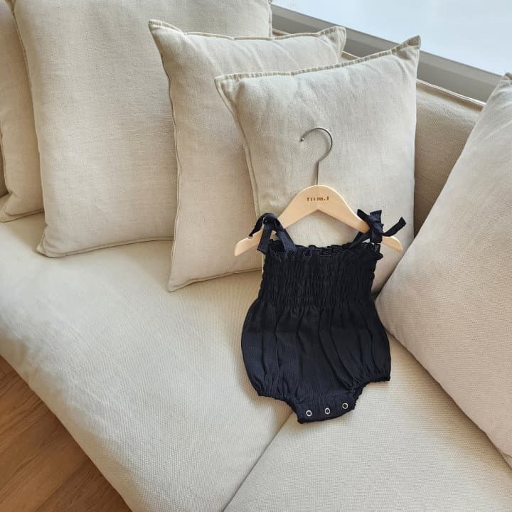 From J - Korean Baby Fashion - #babyclothing - Ppiang Smocked Bodysuit - 4