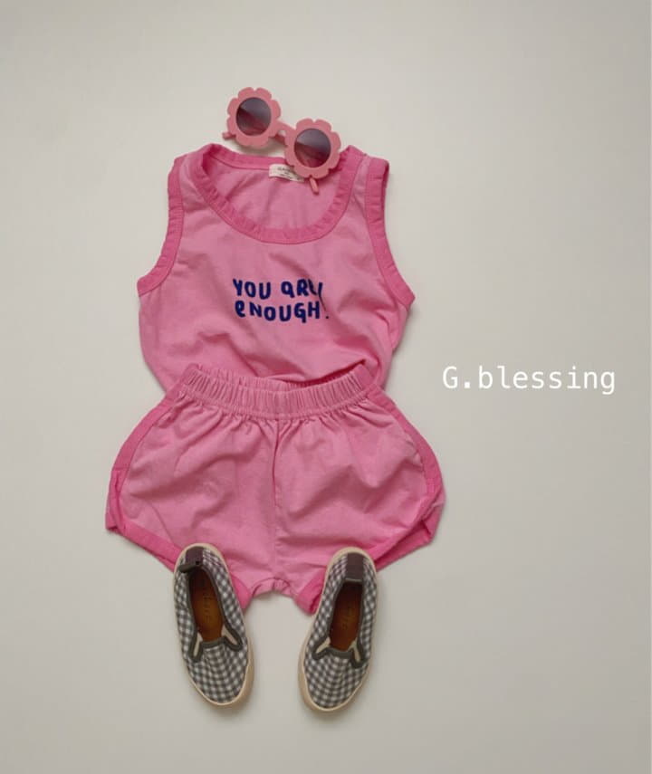G Flower - Korean Children Fashion - #childofig - In Off Sleeveless - 3