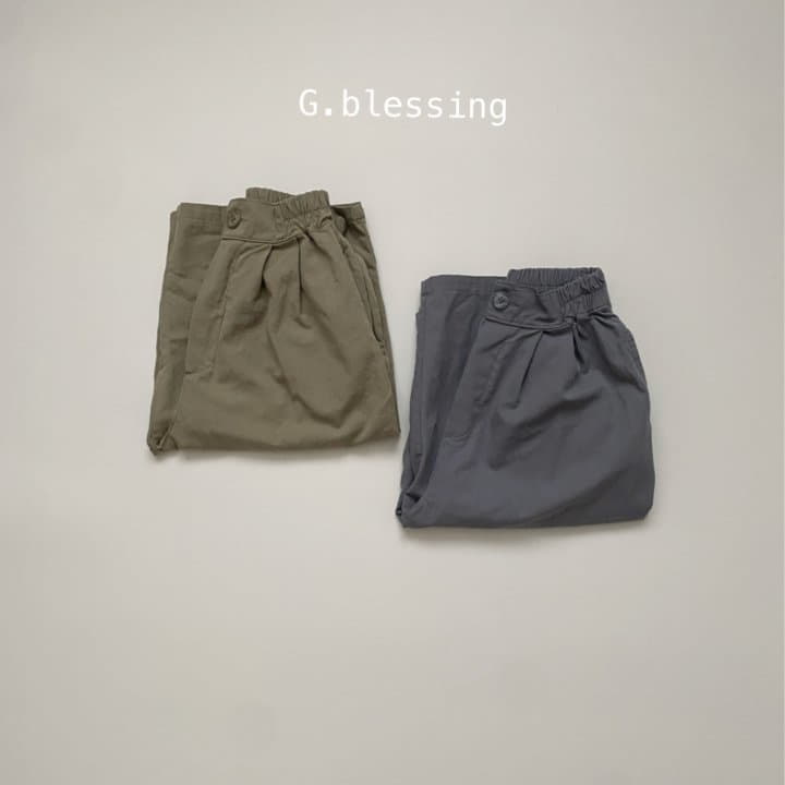 G Flower - Korean Children Fashion - #littlefashionista - Wrinkle Pants - 7