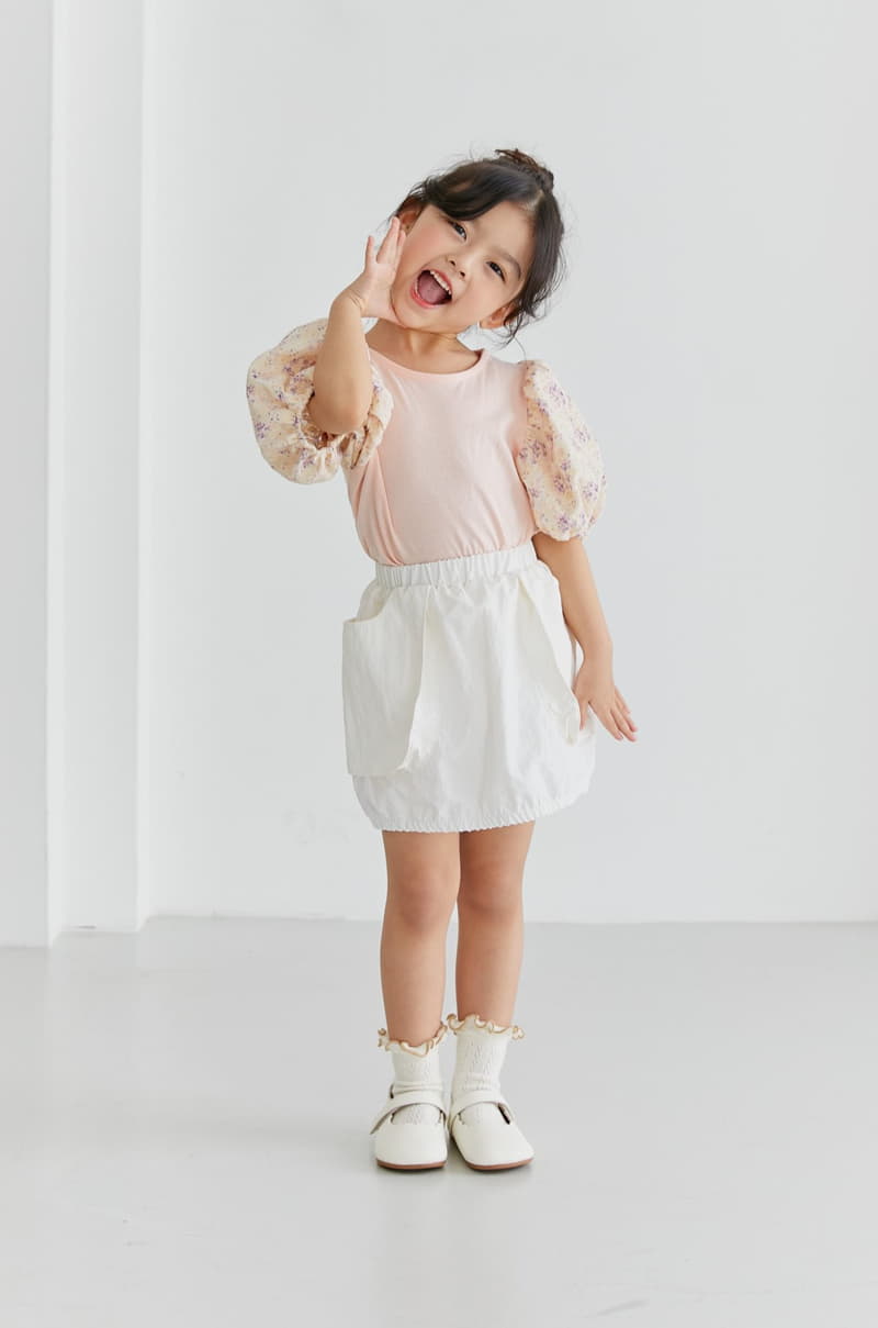 Ggomare - Korean Children Fashion - #Kfashion4kids - Pocket Balloon Skirt - 6