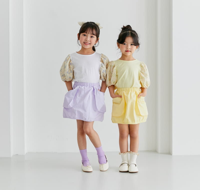 Ggomare - Korean Children Fashion - #childrensboutique - Puff Lace Tee - 12