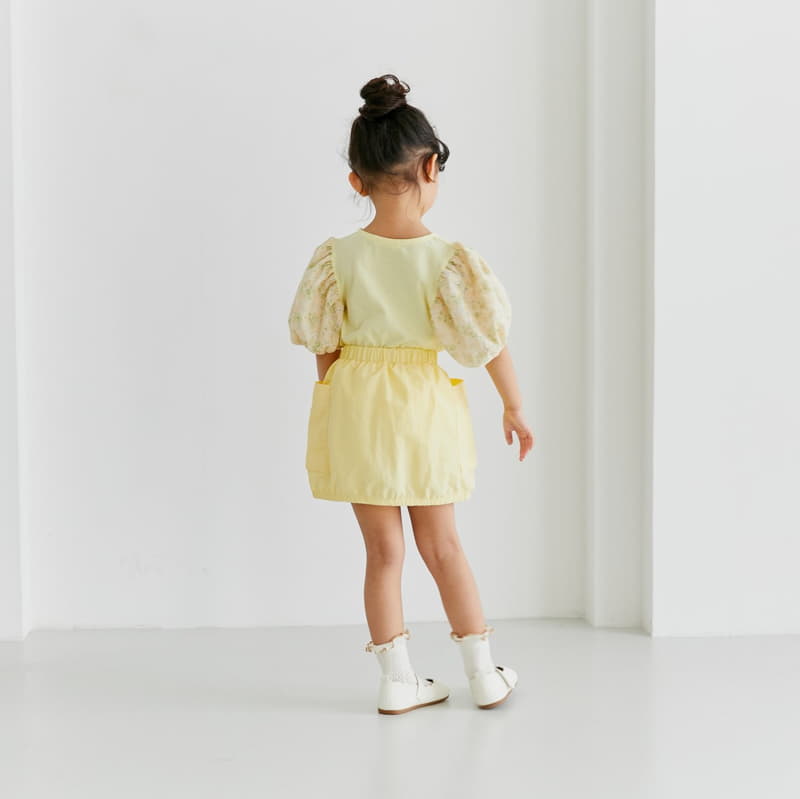 Ggomare - Korean Children Fashion - #fashionkids - Pocket Balloon Skirt - 2