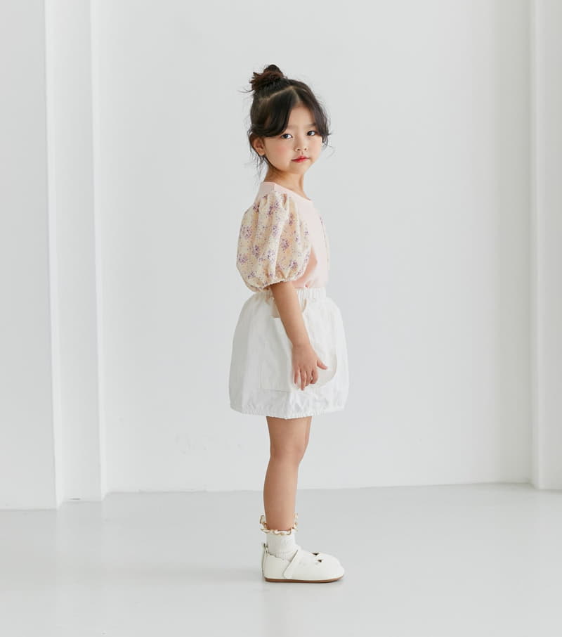 Ggomare - Korean Children Fashion - #kidzfashiontrend - Pocket Balloon Skirt - 5