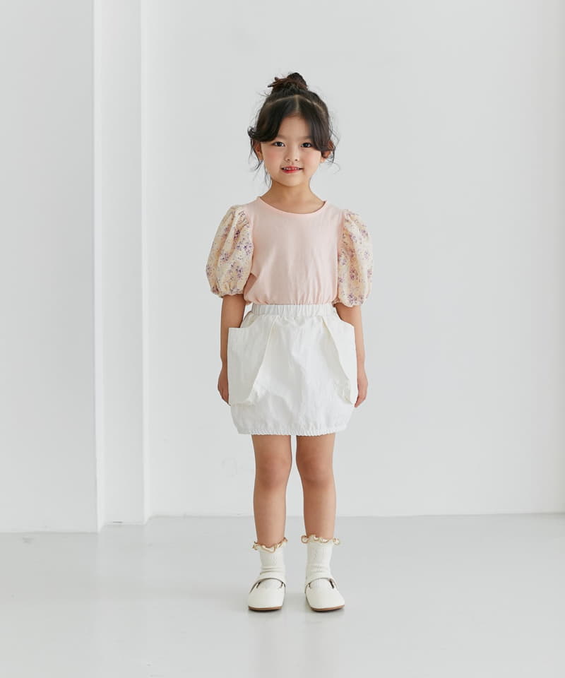 Ggomare - Korean Children Fashion - #littlefashionista - Puff Lace Tee - 6