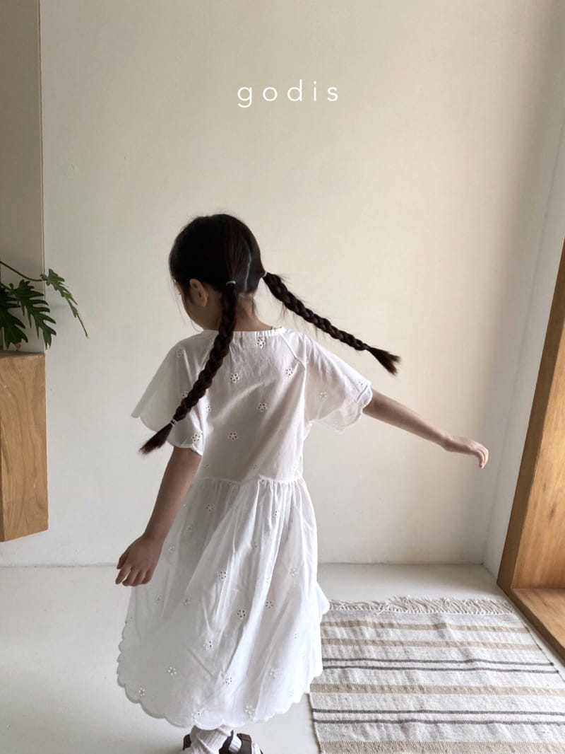 Godis - Korean Children Fashion - #designkidswear - Embroy One-piece - 2