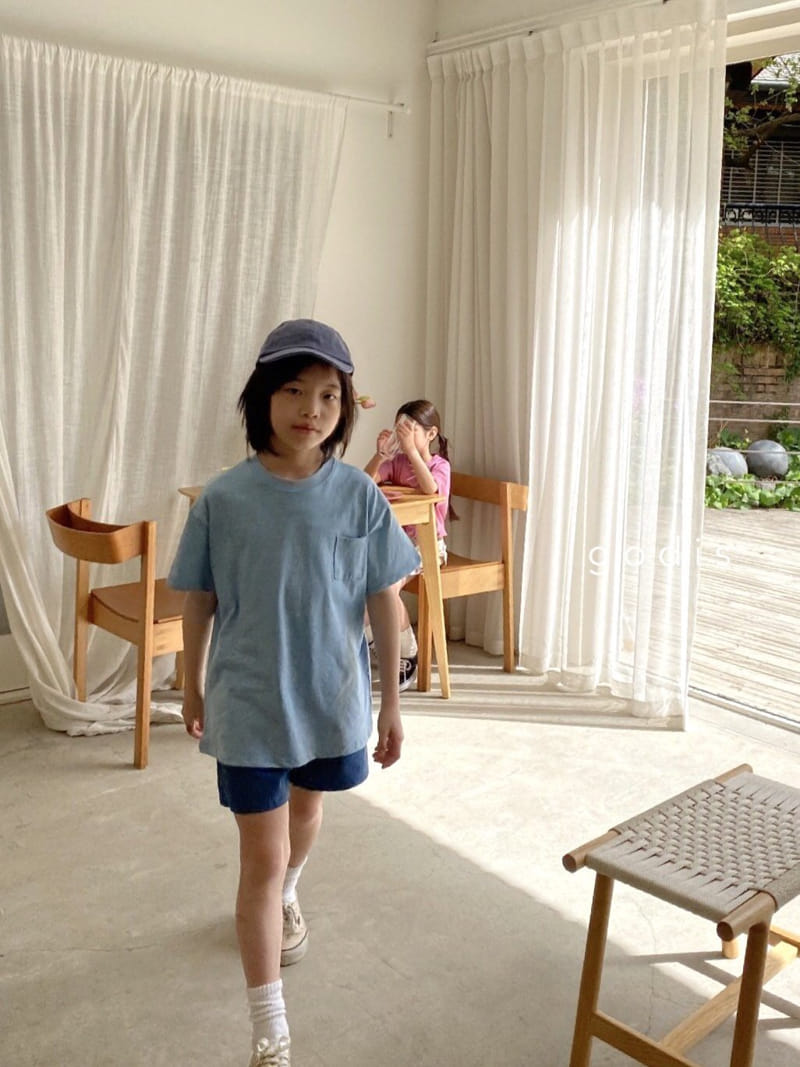 Godis - Korean Children Fashion - #fashionkids - Sand Pocket Tee - 8