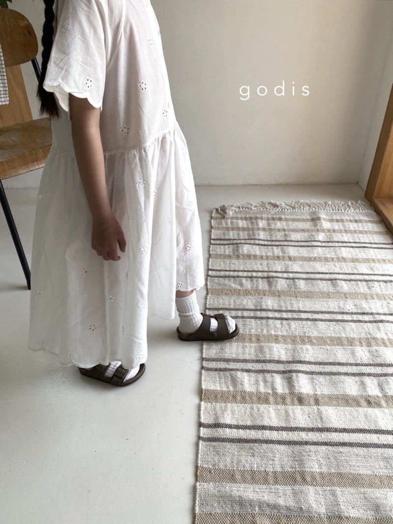 Godis - Korean Children Fashion - #kidsshorts - Embroy One-piece - 5