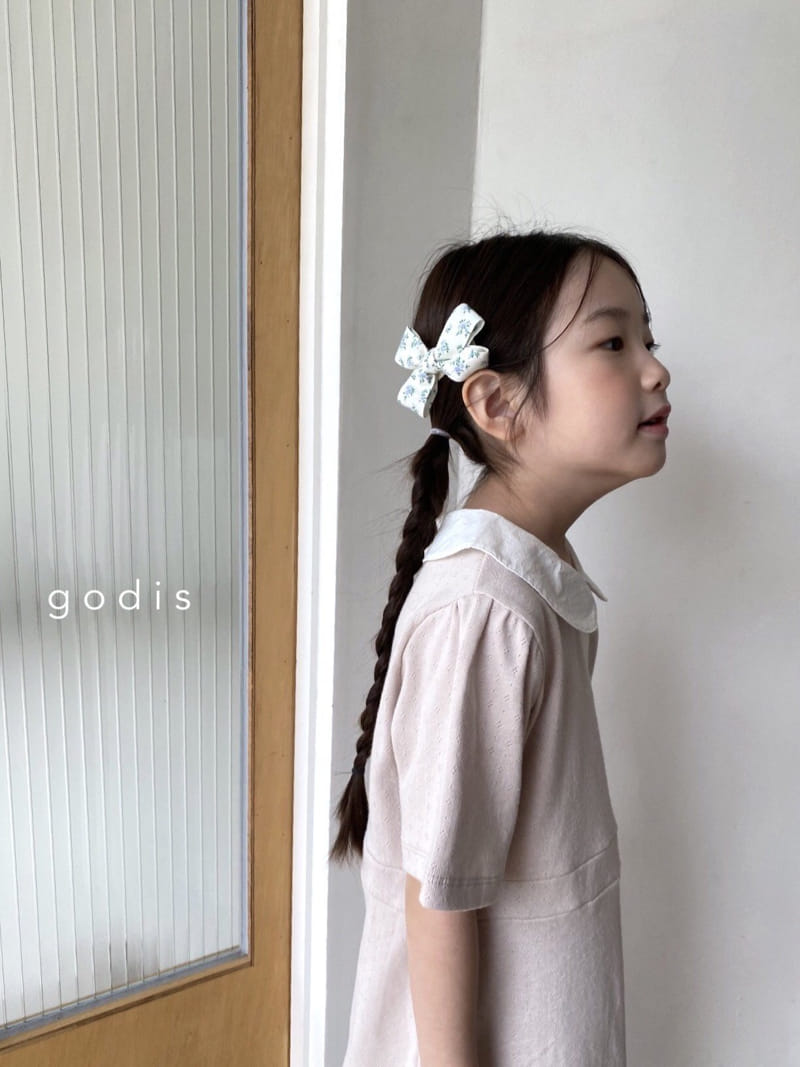 Godis - Korean Children Fashion - #fashionkids - Eyelet One-piece - 4