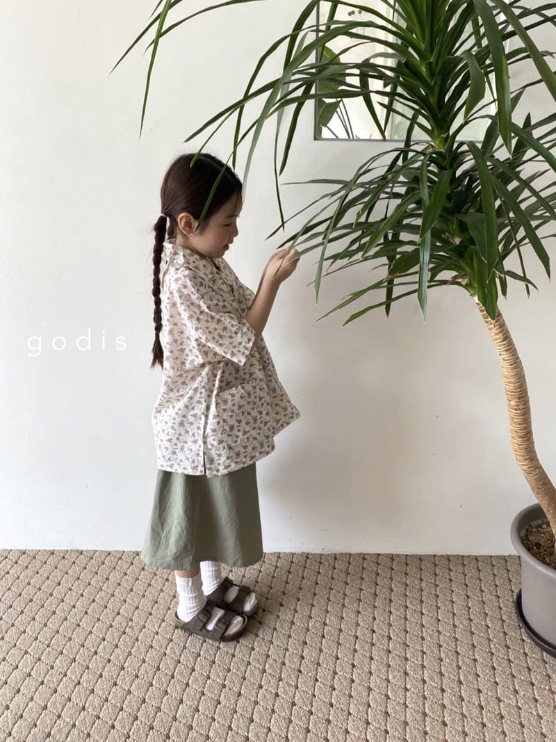 Godis - Korean Children Fashion - #kidsshorts - Basic Skirt - 3