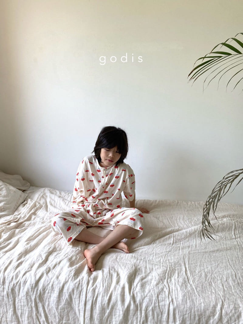 Godis - Korean Children Fashion - #kidsshorts - Edge Flower Bodysuit - 7