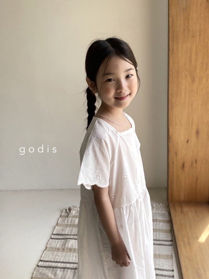 Godis - Korean Children Fashion - #kidsstore - Embroy One-piece - 6
